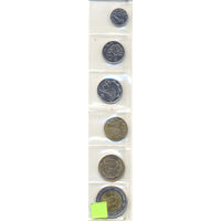 Намибия комплект монет (6 шт.) 2010-2015 гг. Торг.