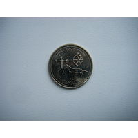 Канада 25 центов 1999г.