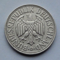 Германия 1 марка. 1950. D