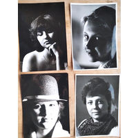 4 художественных фото девушек. 1980-е. 13х18 см.Цена за 1.
