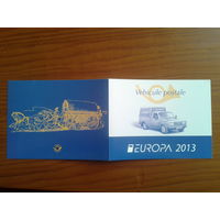 Молдова 2013 Европа, почтовый транспорт Буклет Михель-20,0 евро