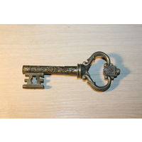 Металлический штопор в виде ключа, длина 14 см., Германия.