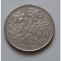 25 центов 2001 г. Мальта