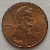 1 цент 2006 D США. Возможен обмен