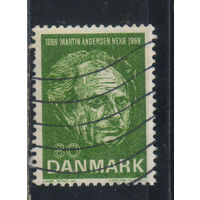 Дания 1969 100 летие Мартина Андерсен-Нексё #482