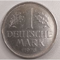 Германия ФРГ 1 марка, 1978 "D" (лот 0004), ОБМЕН.