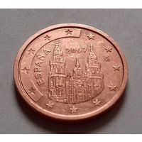 2 евроцента, Испания 2007 г.