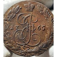 5 копеек 1765 ЕМ без МЦ.Кладовая.