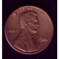 1 цент 1984 год D США