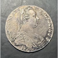 Рестрайк 1 талер 1780 Мария-Терезия