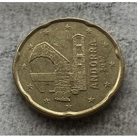 Андорра 20 евроцентов 2017