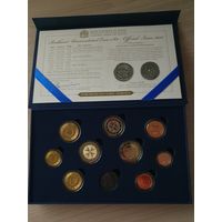 Официальный набор монет евро 2012 года Мальты регулярного чекана 1, 2, 5, 10, 20, 50 центов, 1 и 2 евро и 2 евро Совет большинства 1887 года. BU