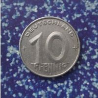10 пфеннигов 1950 года ГДР.