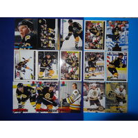 Хоккейные карточки.НХЛ.Boston Bruins. 293 разные карты.Часть 2