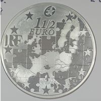 Франция 1/2 евро 2004г Расширение Евросоюза