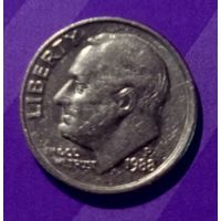 10 центов 1988  США