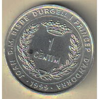 Андорра 1 сантим 1999 ФАО