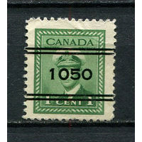 Канада - 1942/1943 - Король Георг VI 1C с предварительным гашением - 1 марка. Чистая без клея.  (Лот 34EC)-T5P3