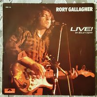 RORY GALLAGHER - 1972 - LIVE ! IN EUROPE (GERMANY) LP