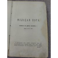 Книга 1891 года молодая пора. Печать город Гродно