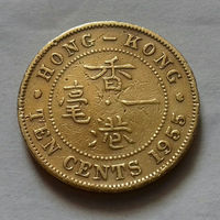 10 центов, Гонконг 1955 г.