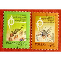 Польша. Конгресс паразитологов ( 2 марки ) 1978 года.