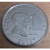 Филиппины 1 песо 2015