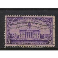 США 1938 100 летие штата Айова Старый Капитолий в Айова-Сити #446