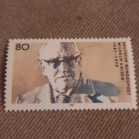 ФРГ 1987. Wilhelm Kaisen 1887-1979