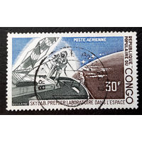 Конго 1973 г. Космос, 1 марка #0057-K1