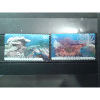 Австралия 2013 Морская фауна, кораллы Михель-2,4 евро гаш