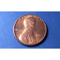 1 цент 1982 D. США.