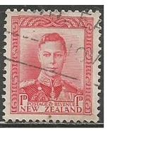 Новая Зеландия. Король Георг VI. 1938г. Mi#238.