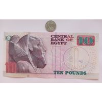 Werty71 Египет 10 фунтов 2020 UNC банкнота