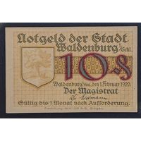 10 пфеннигов 1920 года - Германия (Вальденбург/Валжбих) - нотгельд - UNC