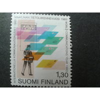 Финляндия 1983 почтальон