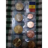 Андорра комплект евро
