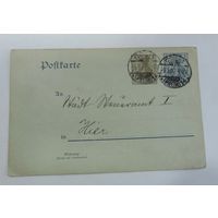 Почтовая карточка 1907г. Германия