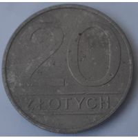 Польша 20 злотых, 1986 (4-13-42)
