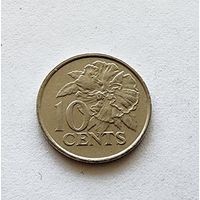 Тринидад и Тобаго 10 центов, 2002