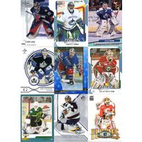 21 карточка вратарей НХЛ(NHL) из разных коллекций.