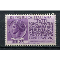 Италия - 1954 - Италия Туррита  - [Mi. 910] - полная серия - 1 марка. MNH.  (LOT H29)