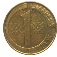 Финляндия 1 марка, 1994