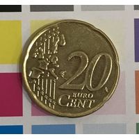 Бельгия 20 евроцентов 2006