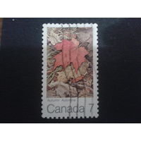 Канада 1971 листья клена