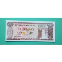 Банкнота 10 долларов Гайана (1966 - 1992)