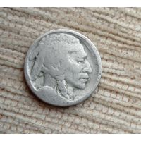 Werty71 США 5 центов 1913 - 1937 Индеец Бизон Буффало
