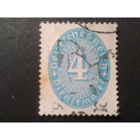 Германия 1931 служебная марка