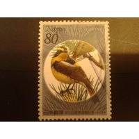 Япония 1996 птицы