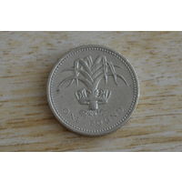 Великобритания 1 фунт 1990